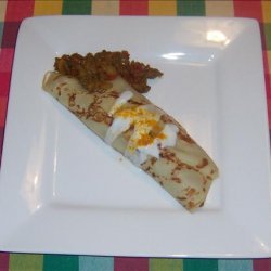 Indian Inspired Crepes recipe