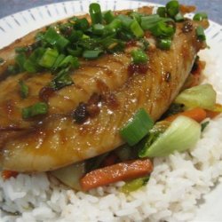 Sweet Soy and Ginger Fish recipe
