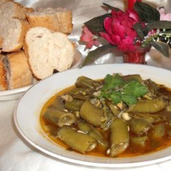 Algerian Broad Beans & Garlic ( Fèves En Sauce ) recipe