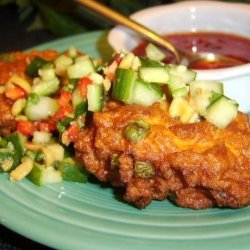 Thai Fishcakes With Sweet Chilli Sauce and Cucumber Relish recipe