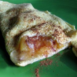 Peach Honey & Almond Omelette recipe