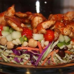 Chicken Taco Slaw Salad recipe