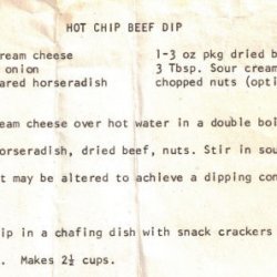 Hot Beef Dip recipe