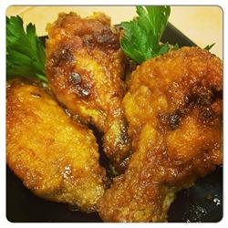 Spicy Ginger Chicken Wings recipe