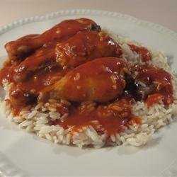 Dutch East Chicken Wings and Rice recipe