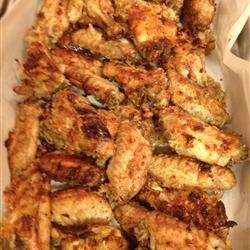 Garlic and Parmesan Chicken Wings recipe