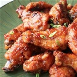 Spicy PBJ Wings recipe