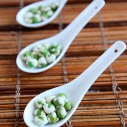 Wasabi Green Peas recipe