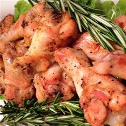 Foolproof Rosemary Chicken Wings recipe