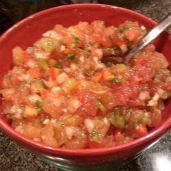 Grilled Tomato Salsa recipe