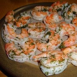 Dilled Shrimp (Rejer) recipe