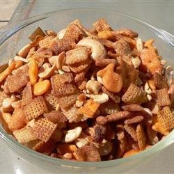 Hot and Spicy Party Mix recipe