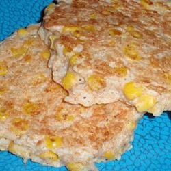 Brown Rice and Corn Cakes recipe