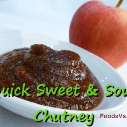 Sweet and Sour Chutney recipe