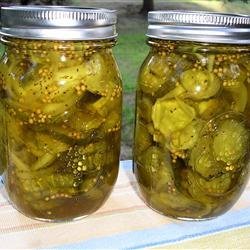 Bread and Butter Pickles I recipe