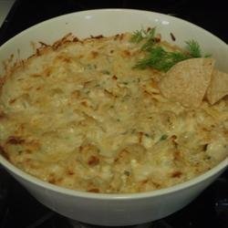 Cheesy Artichoke Dip by Jean Carper recipe