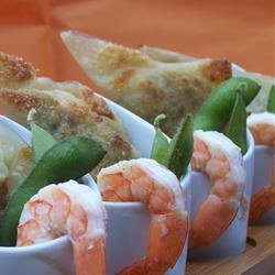 Shrimp and Edamame Dumplings recipe