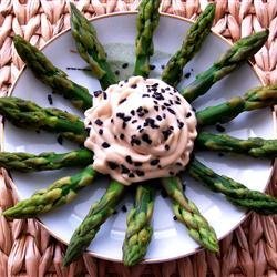 Super Easy Dip for Artichokes or Asparagus recipe