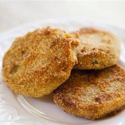 Frugal Fried Green Tomatoes recipe
