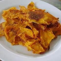 Smokey Parmesan Sweet Potato Chips recipe