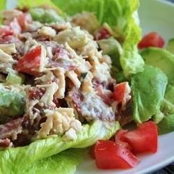 Chicken Salad with Bacon, Lettuce and Tomato recipe