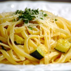 Creamy Zucchini with Linguine recipe