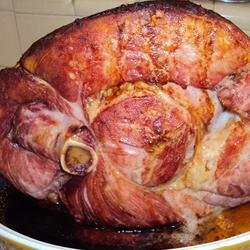 Bone-In Ham Cooked in Beer recipe
