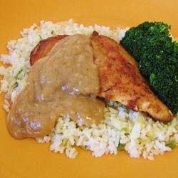 Chicken with Rice and Gravy recipe