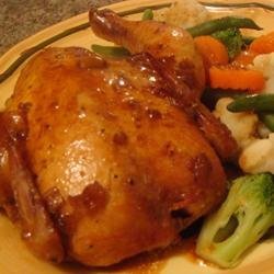 Seasoned Cornish Hens recipe