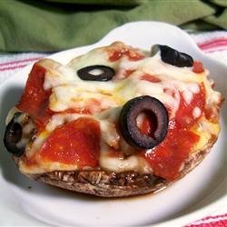 Personal Portobello Pizza recipe