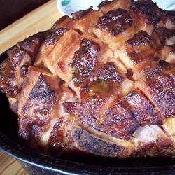 Baked Ham with Maple Glaze recipe