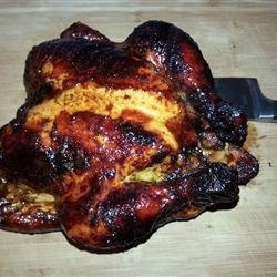 Spicy Honey-Roasted Chicken recipe