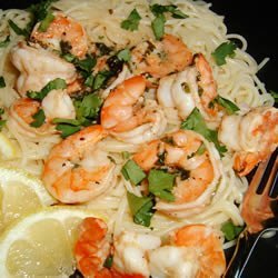 Lemon and Cilantro Shrimp recipe