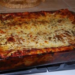 Convenient Vegetarian Lasagna recipe