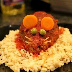Halloween Bloody Baked Rats recipe