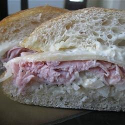Hot Ham and Cheese Sandwiches recipe