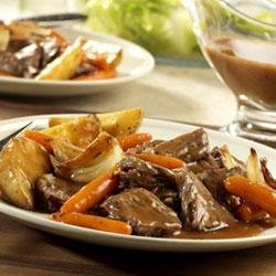 Weekday Pot Roast and Vegetables recipe