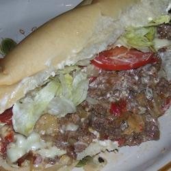 Griddle Style Philly Steak Sandwiches recipe