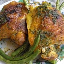 Chicken with Lime Butter recipe