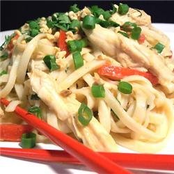 Udon Peanut Butter Noodles recipe
