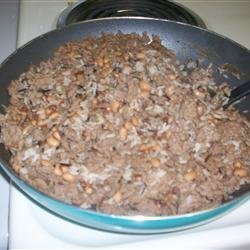 Creole Black-Eyed Peas and Rice recipe