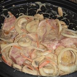 Simple Slow Cooker Pork Chops recipe