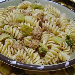 Italian Sausage with Farfalle and Broccoli Rabe recipe