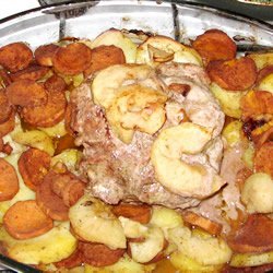 Cinnamon Pork Loin and Potatoes recipe