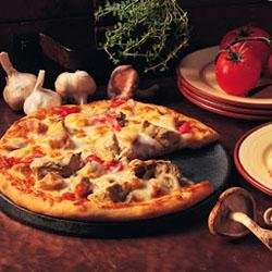 Chicken and Artichoke Pizza with Fresh Tomatoes recipe