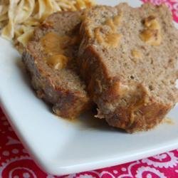 Meatloaf with Sour Cream Sauce recipe