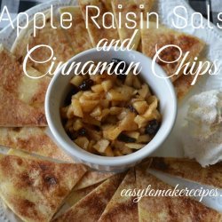 Apple Salsa with Cinnamon Chips recipe