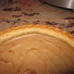 Vegan (Strict Vegetarian) Pumpkin Pie recipe
