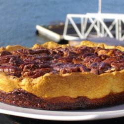 Spiced Autumn Walnut  and Golden Syrup Tart-Pie recipe