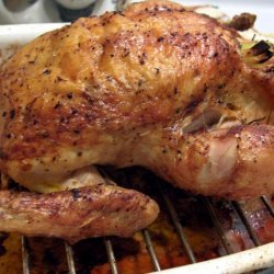 Grandma's Simple Roast Chicken recipe